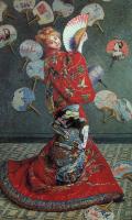 Monet, Claude Oscar - La Japonaise, Alternative title: Camille Monet in Japanese Costume